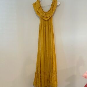 Dress Day Yellow Maternity Maxi (S)